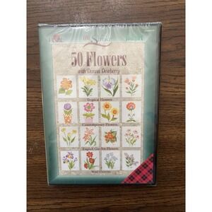 Donna Dewberry 50 Flowers FolkArt One Stroke Painting Instructional DVD Sealed